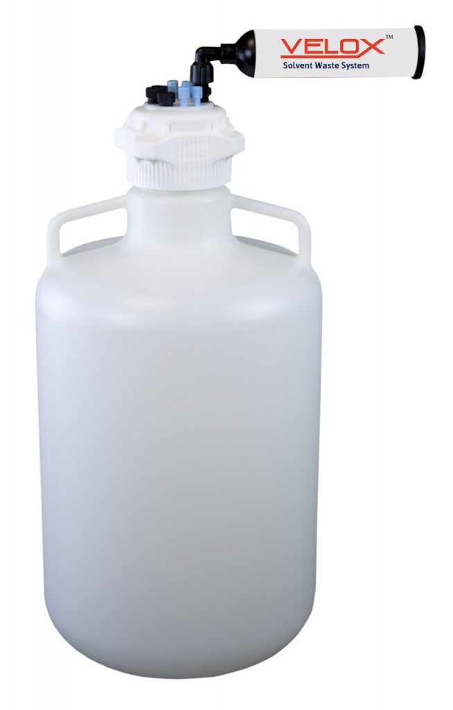 Velox Solvent Waste System Zodiac Life Sciences